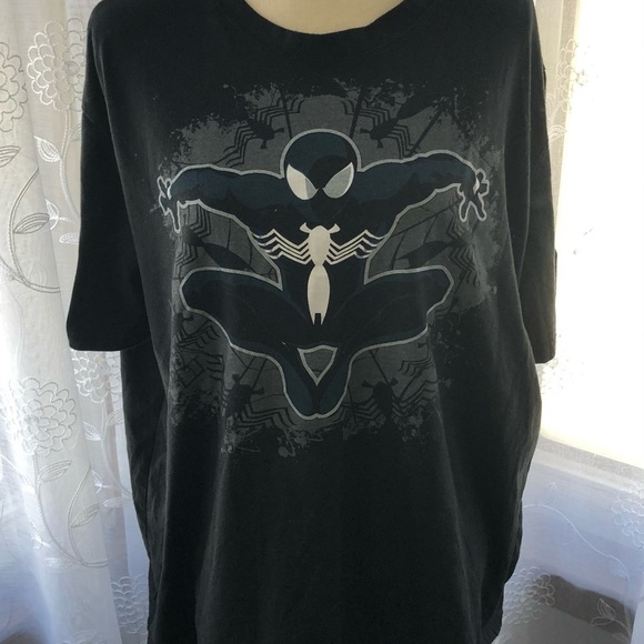 Spider-Man Marvel black t-shirt XL vintage  look - Picture 5 of 5